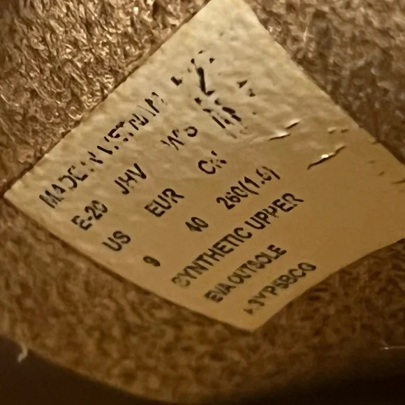 Great Condition! Women’s REEF “Cushion Vista Hi” size 9 Brown & gold straps! - Picture 5 of 5